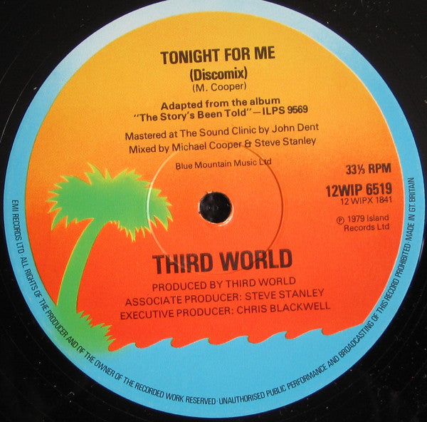 Third World : Tonight For Me (12")