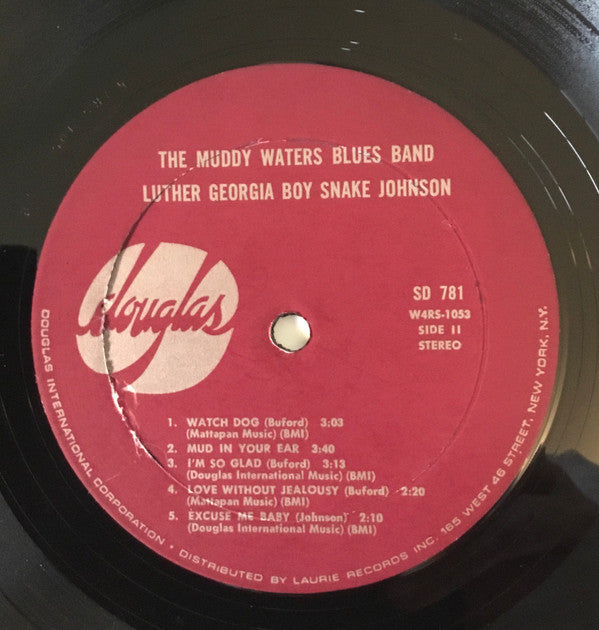 Muddy Waters Blues Band : Luther Georgia Boy Snake Johnson (LP, Comp)