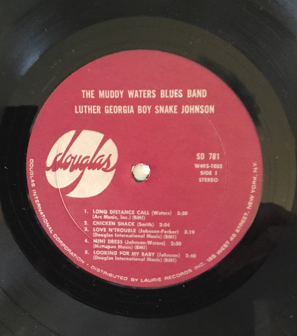 Muddy Waters Blues Band : Luther Georgia Boy Snake Johnson (LP, Comp)