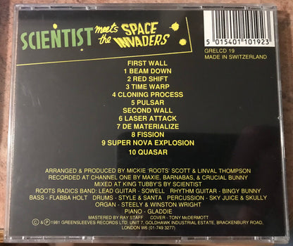 Scientist : Scientist Meets The Space Invaders (CD, Album, RE)