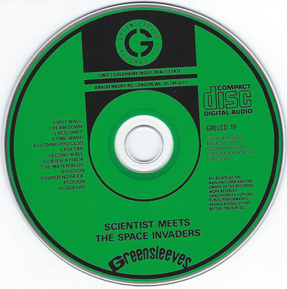 Scientist : Scientist Meets The Space Invaders (CD, Album, RE)