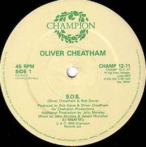 Oliver Cheatham : S.O.S. (12")