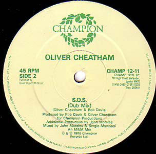 Oliver Cheatham : S.O.S. (12")