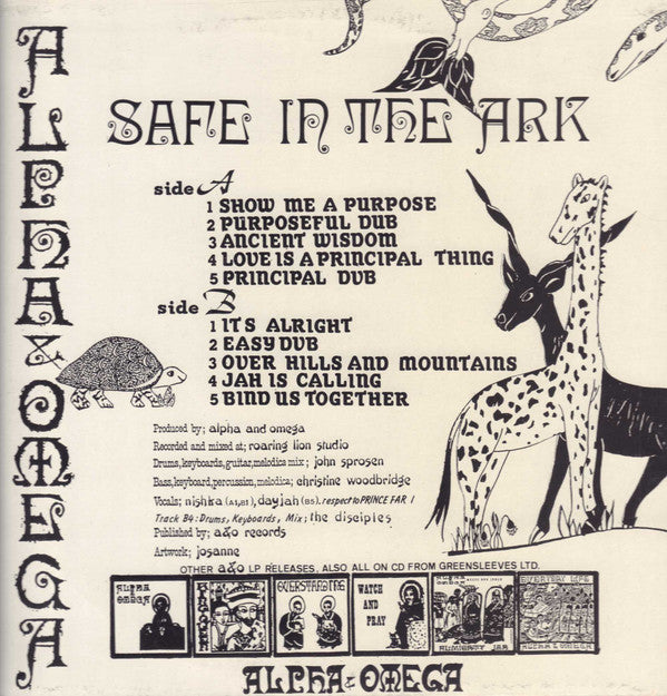 Alpha & Omega : Safe In The Ark (LP)