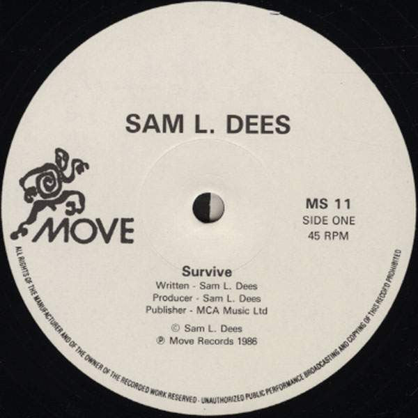 Sam Dees : Survive (12")