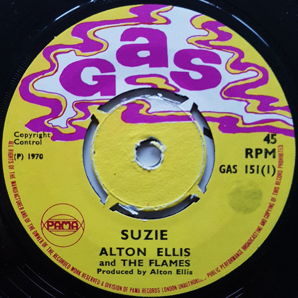 Alton Ellis And The Flames* : Suzie (7")