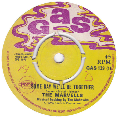 The Marvells* / The Mohawks : Some Day We'll Be Together / The Rhythm (7", Single, 4 p)