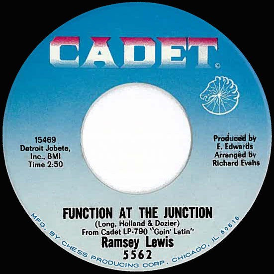 Ramsey Lewis : Function At The Junction / Hey, Mrs. Jones (7", Single)