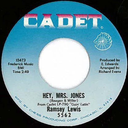 Ramsey Lewis : Function At The Junction / Hey, Mrs. Jones (7", Single)