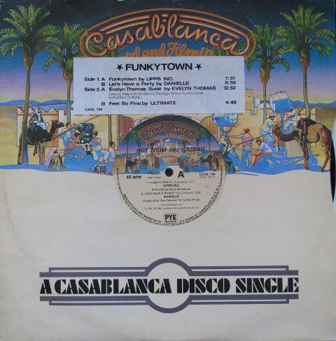 Various : Hot From The Casbah (12", Single, P/Mixed)