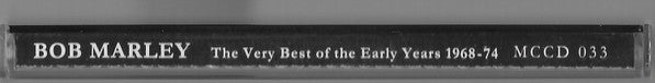 Bob Marley & The Wailers : The Very Best Of The Early Years 1968-74 (CD, Comp, RE)