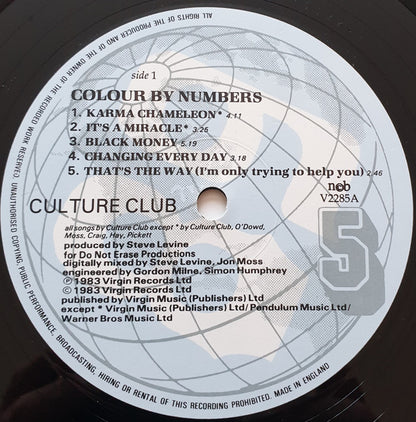 Culture Club : Colour By Numbers (LP, Album)