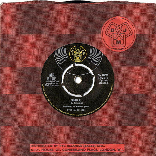 Mr. Bloe : Groovin' With Mr. Bloe (7", Single)