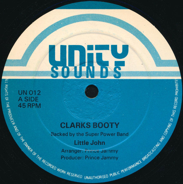 Little John / Tonto Irie : Clarks Booty / Have To Girlie Girlie (12")