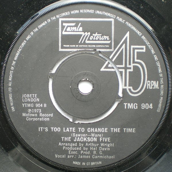 The Jackson Five* : Dancing Machine (7", Single)