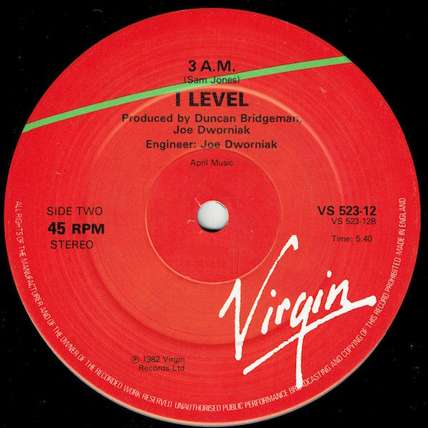 i-Level* : Give Me (12")