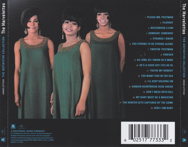 The Marvelettes : The Definitive Collection (CD, Comp)