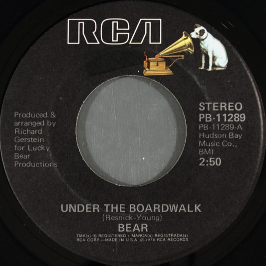 Bear* : Under The Boardwalk (7")