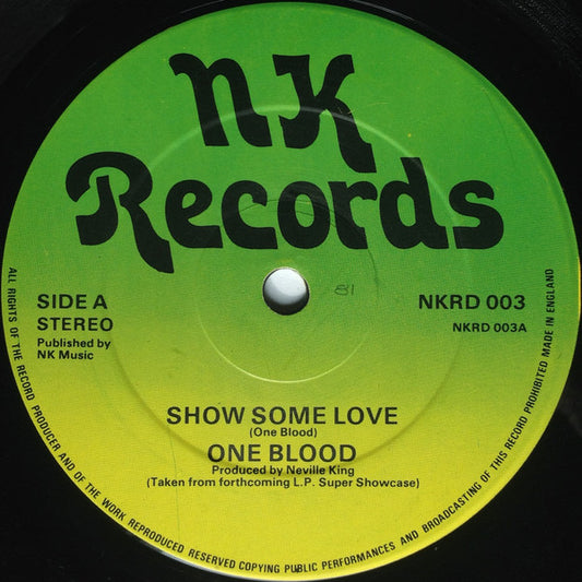 One Blood : Show Some Love (12")