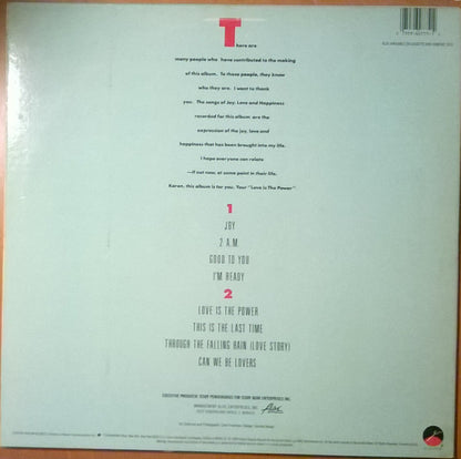 Teddy Pendergrass : Joy (LP, Album)