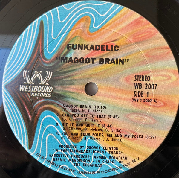 Funkadelic : Maggot Brain (LP, Album, Pit)