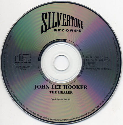 John Lee Hooker : The Healer  (CD, RE)