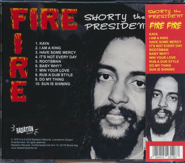 Shorty The President : Fire Fire (CD, Album, RE)