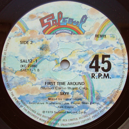 Skyy : High / First Time Around (Remix) (12", Single)