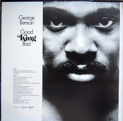 George Benson : Good King Bad (LP, Album, Gat)