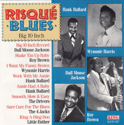 Various : Risqué Blues - Big 10-Inch Record (CD, Album, Comp)