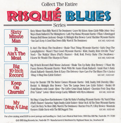 Various : Risqué Blues - My Ding-A-Ling (CD, Album, Comp)