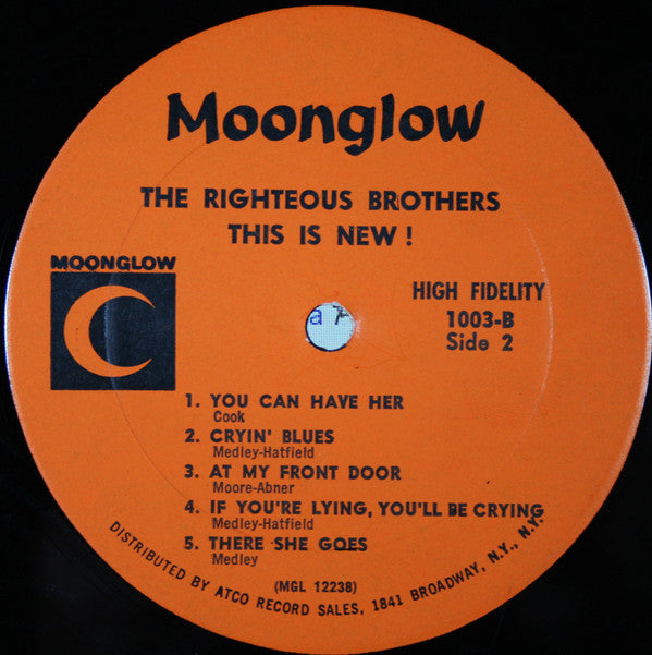 Righteous Brothers* : This Is New! (LP, Album, Mono)