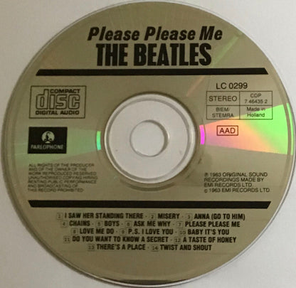 The Beatles : Please Please Me (CD, Album, Mono, RE)