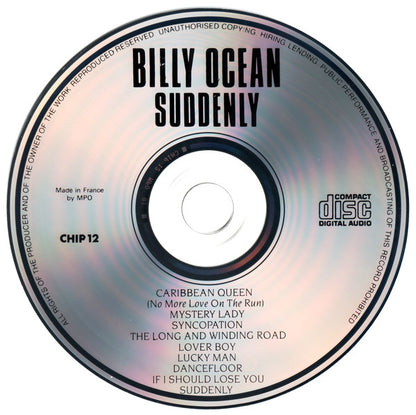 Billy Ocean : Suddenly (CD, Album)