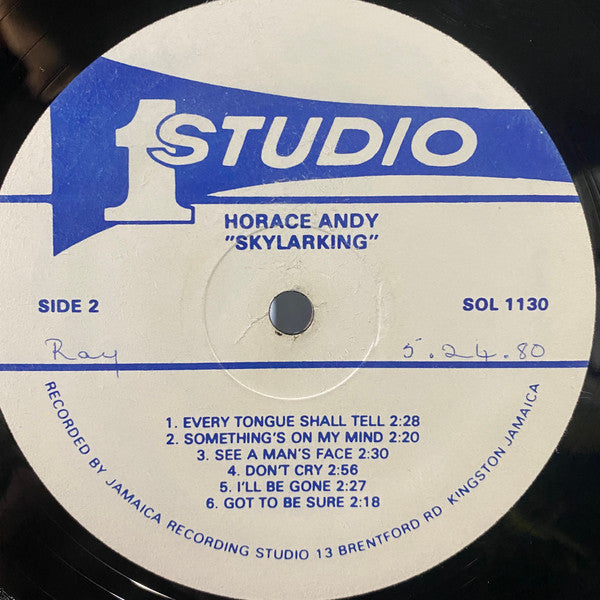 Horace Andy : Skylarking (LP, Album, RE)