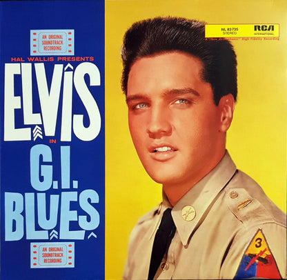 Elvis* : G. I. Blues (LP, Album, RE)