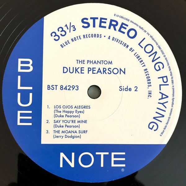 Duke Pearson : The Phantom (LP, Album, RE, 180)