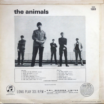 The Animals : The Animals (LP, Album, Mono)