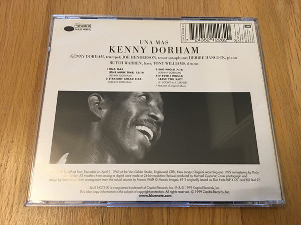 Kenny Dorham : Una Mas (One More Time) (CD, Album, RE, RM)