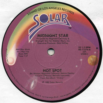 Midnight Star : Hot Spot (12")