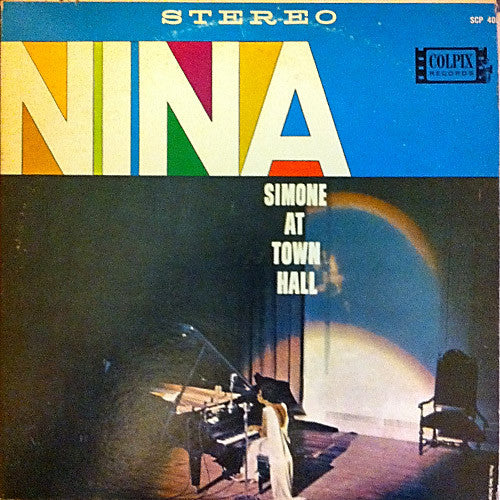 Nina Simone : Nina Simone At Town Hall (LP, Album, RP, Mon)