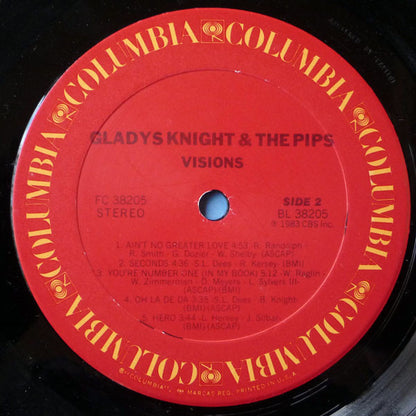 Gladys Knight & The Pips* : Visions (LP, Album, Car)