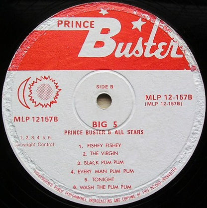 Prince Buster : Big Five (LP)