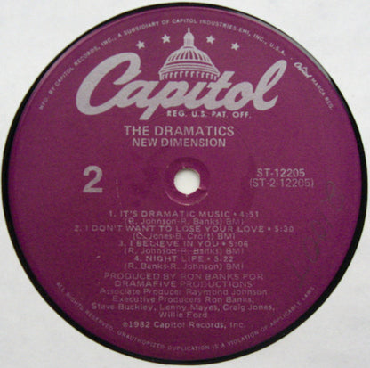 The Dramatics : New Dimension (LP, Album, Win)