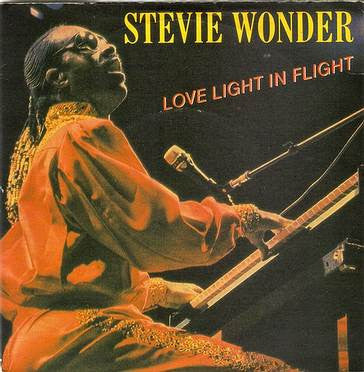 Stevie Wonder : Love Light In Flight (7", Single)