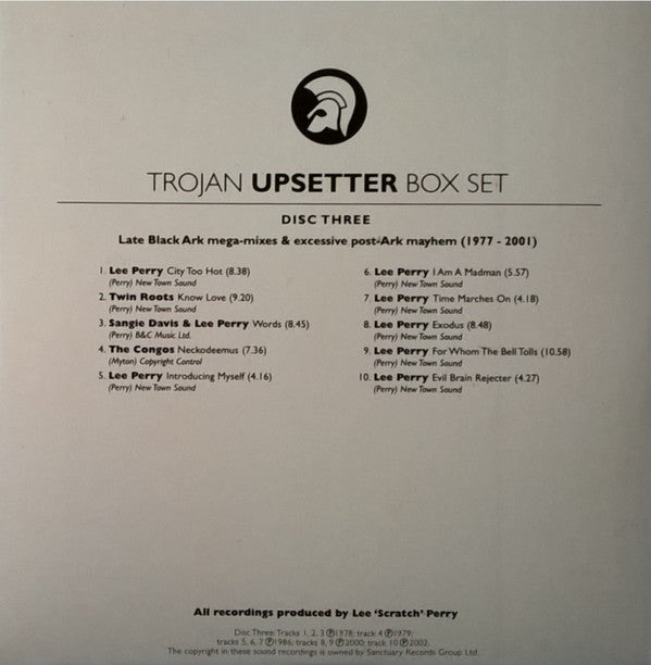 The Upsetter : Trojan Upsetter Box Set (3xCD, Comp, Ltd + Box)