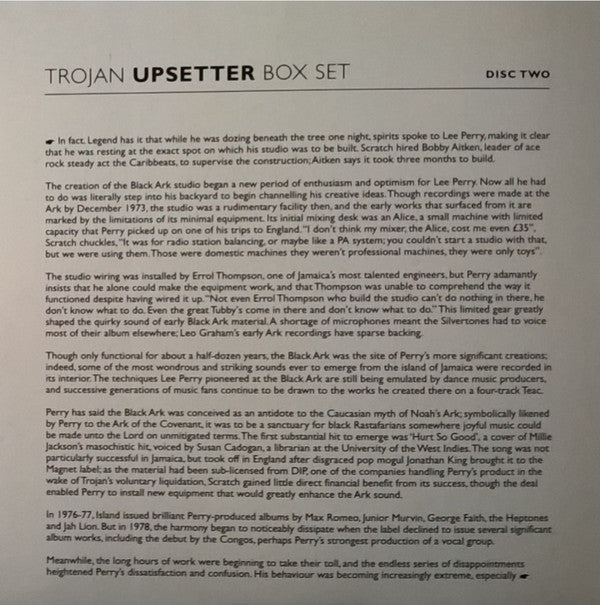 The Upsetter : Trojan Upsetter Box Set (3xCD, Comp, Ltd + Box)