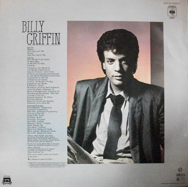 Billy Griffin : Respect (LP, Album)