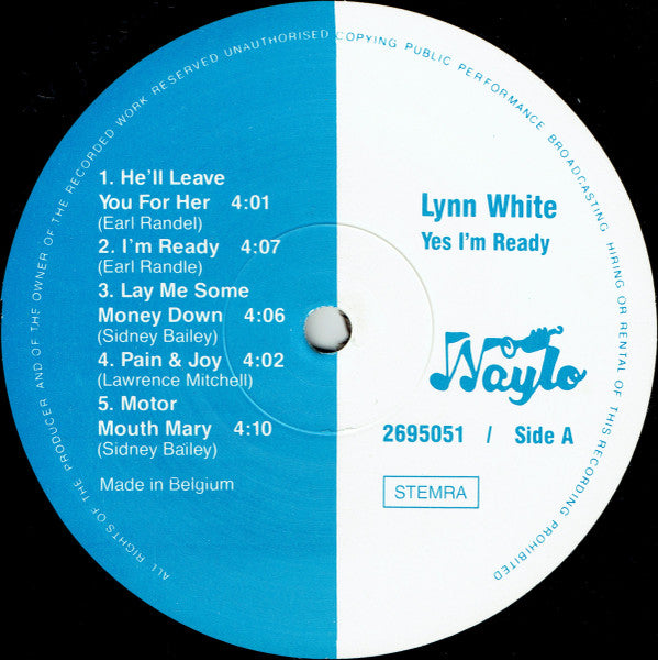 Lynn White : Yes I'm Ready (LP, Album)