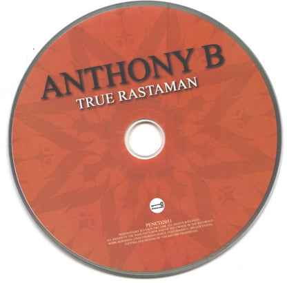 Anthony B : True Rastaman (CD, Album)